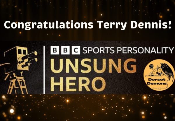 Dorset Demons Wheelchair Basketball Club founder wins BBC South Sports Personality of the Year Unsung Hero Award